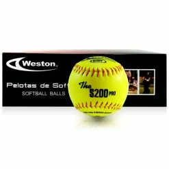 Weston S200Y Softball 12 Inches Yellow 6-Pack -Cheap Bats Store 0d634035 dcfc 4872 8b40 a850760ce94d