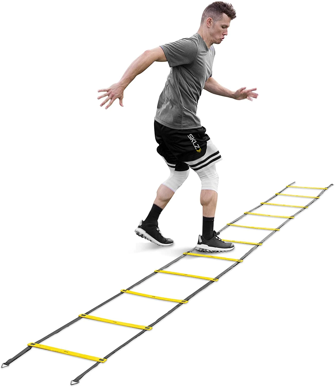 Weston Speed And Agility Ladder Soccer Fitness Exercise Training Running Hurdles With Portable Carrying Bag 9 Weston Speed And Agility Ladder Soccer Fitness Exercise Training Running Hurdles With Portable Carrying Bag - Image 7