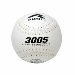 Runic 300S Softball Slowpitch 12 Inches White 1 Dozen