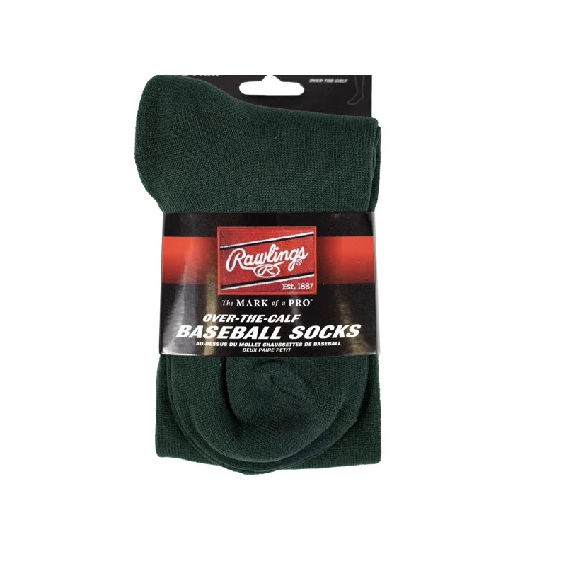 Rawlings Baseball Socks Green 4 Rawlings Baseball Socks Green - Image 2