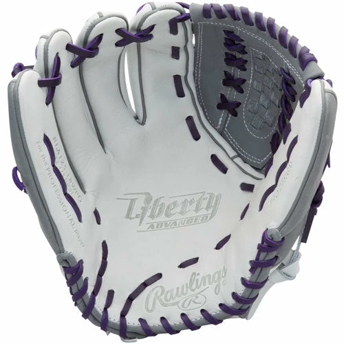 Rawlings Liberty Advanced Colorsync 12.5" Fastpitch Glove : RLA125-18WPG 5 Rawlings Liberty Advanced Colorsync 12.5" Fastpitch Glove : RLA125-18WPG - Image 3