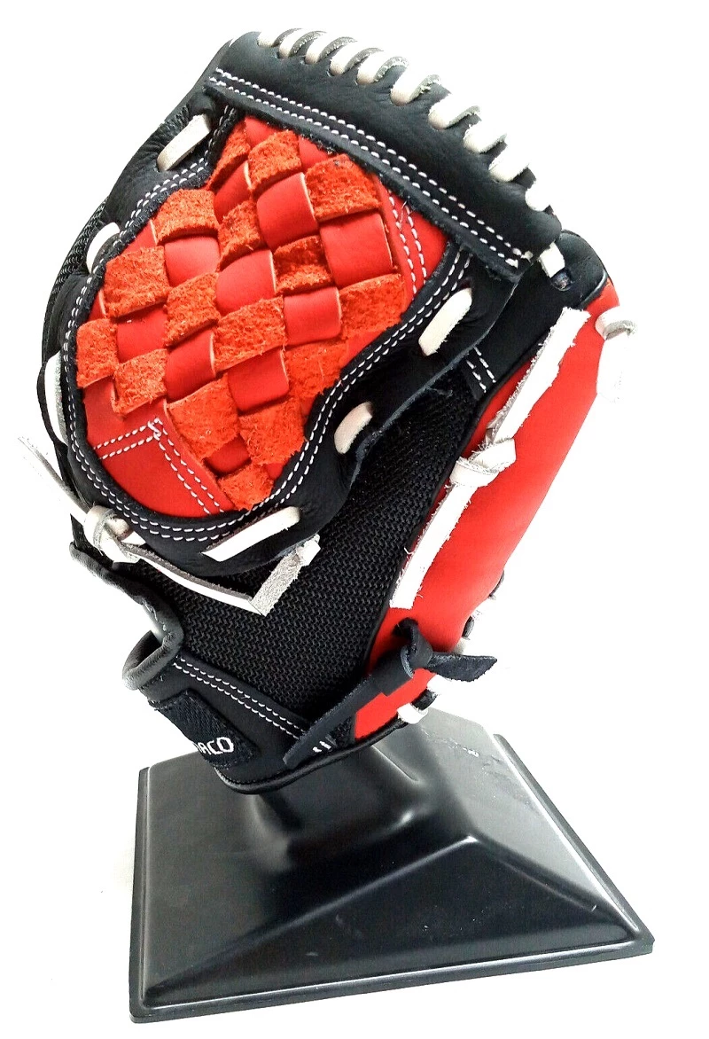 Tamanaco JP3 Youth Baseball Glove Mesh-Serie 11 Inches, Black/Red 7 Tamanaco JP3 Youth Baseball Glove Mesh-Serie 11 Inches, Black/Red - Image 5