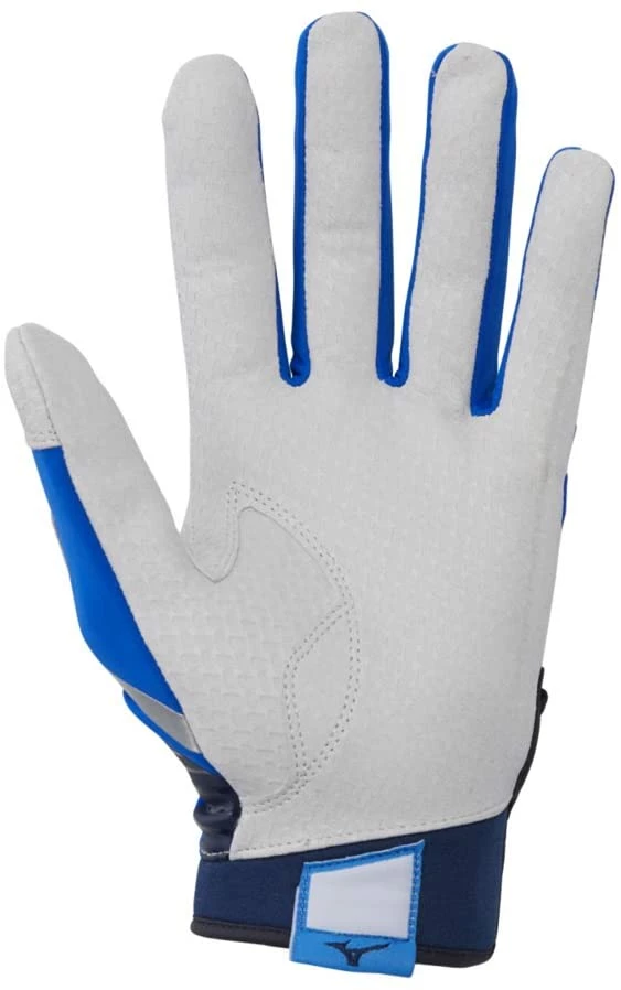 Mizuno B-303 Youth Baseball Batting Glove Blue Pair 5 Mizuno B-303 Youth Baseball Batting Glove Blue Pair - Image 3