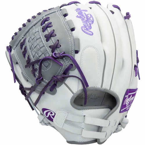 Rawlings Liberty Advanced Colorsync 12.5" Fastpitch Glove : RLA125-18WPG 4 Rawlings Liberty Advanced Colorsync 12.5" Fastpitch Glove : RLA125-18WPG - Image 2