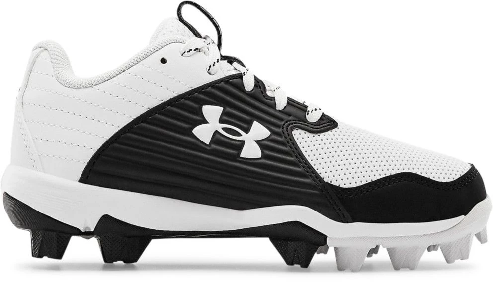 Under Armour Leadoff Low RM Youth Molded Baseball Cleats White Size 11K 4 Under Armour Leadoff Low RM Youth Molded Baseball Cleats White Size 11K - Image 2
