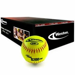 Weston S200Y Softball 12 Inches Yellow 6-Pack -Cheap Bats Store 3d58d7c2 68fa 4fa8 a004 f9db5b268b1b