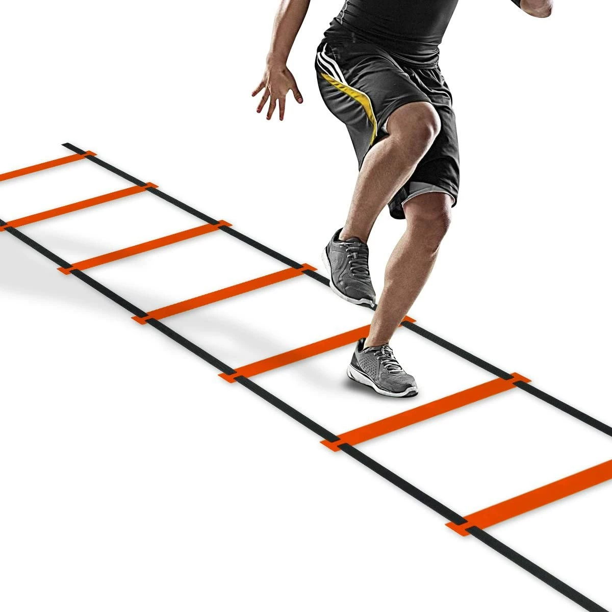 Weston Speed And Agility Ladder Soccer Fitness Exercise Training Running Hurdles With Portable Carrying Bag 3 Weston Speed And Agility Ladder Soccer Fitness Exercise Training Running Hurdles With Portable Carrying Bag
