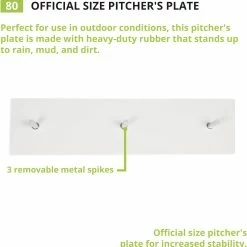 Champro Adult Pitching Plate Rubber -Cheap Bats Store 4f9bc4dd 2062 46a9 a168 4004302e2932