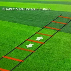 Weston Speed And Agility Ladder Soccer Fitness Exercise Training Running Hurdles With Portable Carrying Bag 20 Weston Speed And Agility Ladder Soccer Fitness Exercise Training Running Hurdles With Portable Carrying Bag -Cheap Bats Store 598e400a d93f 456b a95d 632bb5759da1