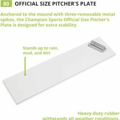 Champro Pitching Plate For Kids -Cheap Bats Store 6671888d 4026 40e8 be7e 7bc23d05a1aa 1