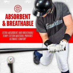 Franklin Compression Baseball Wristband 4″ – Black Pair -Cheap Bats Store 92df53b2 1dbd 4682 aca3 1b668aaa3d1a