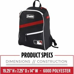 Franklin Batpack Youth Compact Baseball And T-Ball Bag -Cheap Bats Store 9acb14c6 4c60 47c2 847c 43939f55db69