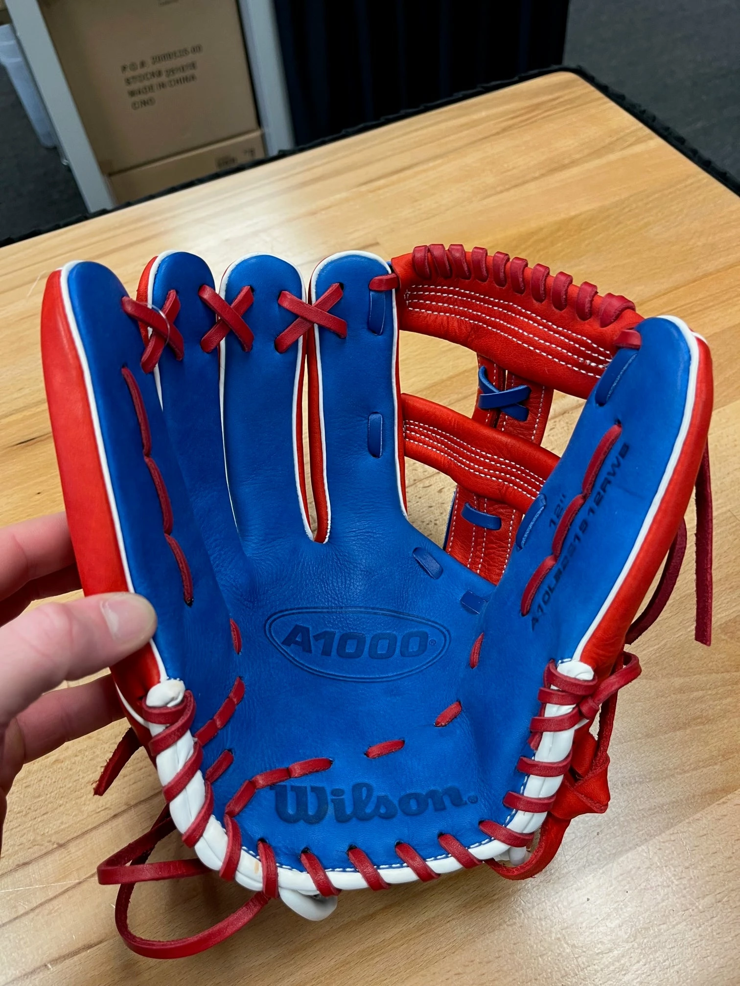 Wilson 2022 A1000 1912 RWB 12" GLOVE: WBW10083812 7 Wilson 2022 A1000 1912 RWB 12" GLOVE: WBW10083812 - Image 5