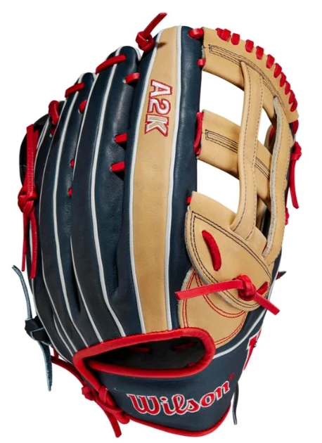 Wilson 2023 A2K JUAN SOTO GAME MODEL NAVY GLOVE 12.75: WBW1010101275 3 Wilson 2023 A2K JUAN SOTO GAME MODEL NAVY GLOVE 12.75: WBW1010101275