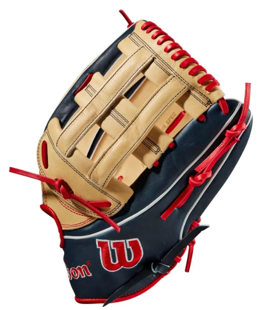 Wilson 2023 A2K JUAN SOTO GAME MODEL NAVY GLOVE 12.75: WBW1010101275 5 Wilson 2023 A2K JUAN SOTO GAME MODEL NAVY GLOVE 12.75: WBW1010101275 - Image 3