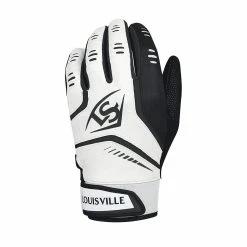 Peligro Sports Louisville Slugger Omaha Adult Batting White-Black Glove