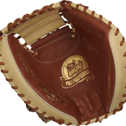 Rawlings Pro Preferred 33 In Baseball Catcher's Mitt: PROSCM33BRC
