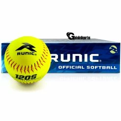 Runic 120S Softball 12 Inches Yellow 1 Dozen -Cheap Bats Store R120SY ball box globalim