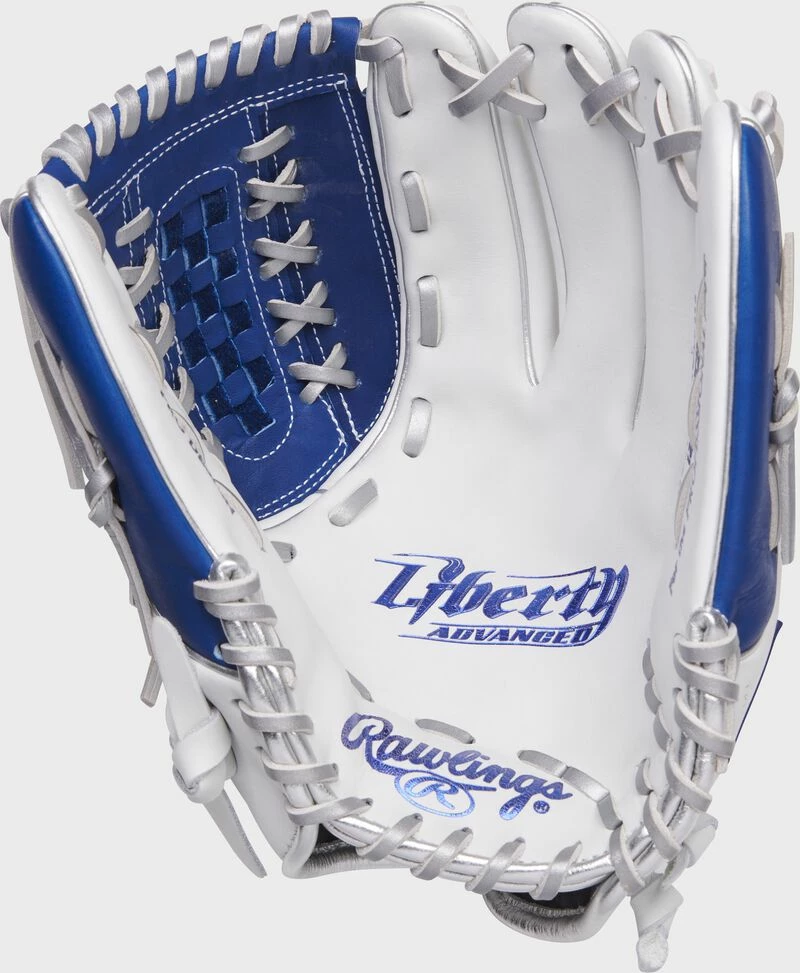 RAWLINGS LIBERTY ADVANCED COLOR SERIES 12.5-INCH FASTPITCH GLOVE: RLA125-18WRP 4 RAWLINGS LIBERTY ADVANCED COLOR SERIES 12.5-INCH FASTPITCH GLOVE: RLA125-18WRP - Image 2