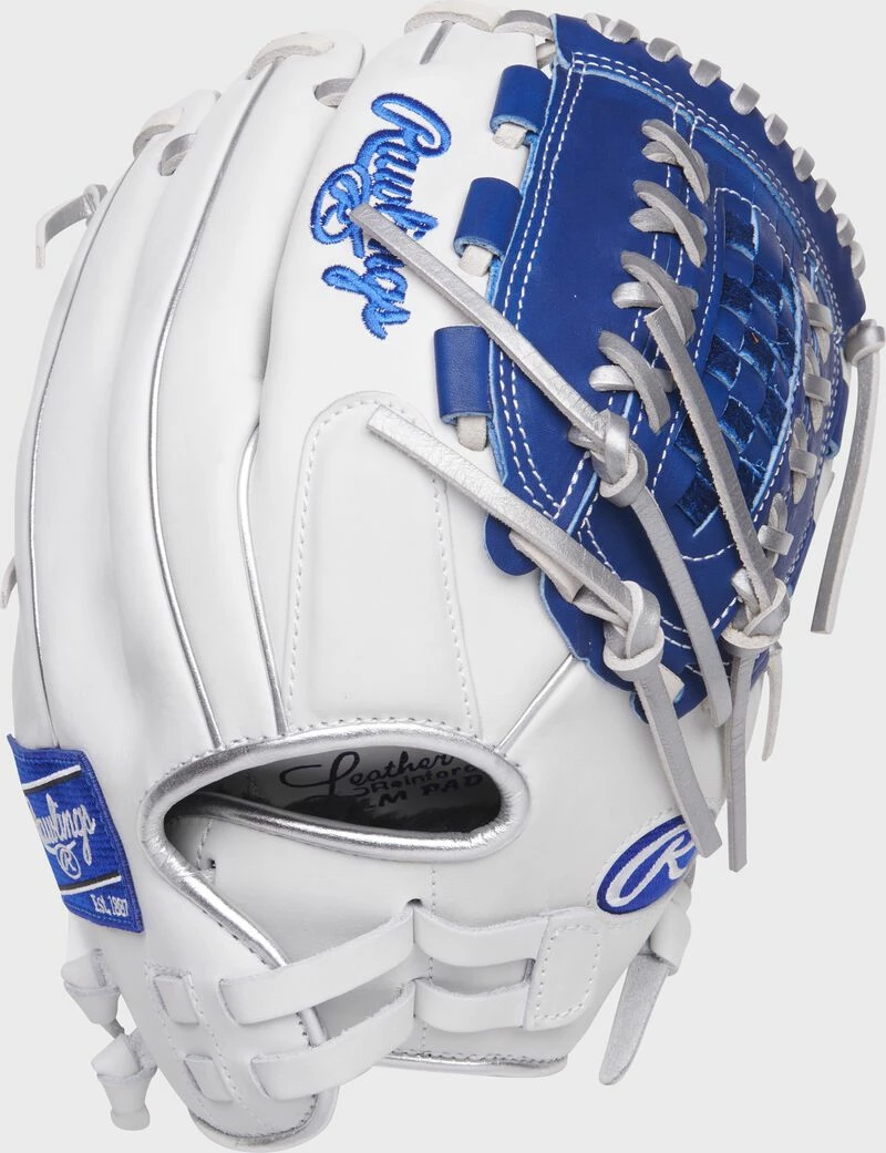RAWLINGS LIBERTY ADVANCED COLOR SERIES 12.5-INCH FASTPITCH GLOVE: RLA125-18WRP 3 RAWLINGS LIBERTY ADVANCED COLOR SERIES 12.5-INCH FASTPITCH GLOVE: RLA125-18WRP