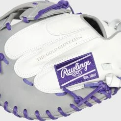 RAWLINGS LIBERTY ADVANCED COLOR SERIES 34-INCH CATCHER'S MITT: RLACM34FPWPG -Cheap Bats Store RLACM34FPWPG 4