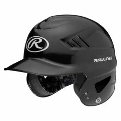 Rawlings RCFH Coolflo Batting Helmet Size 6 1/2″ – 7 1/2″ Black