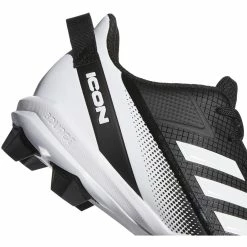 Adidas Icon7 Model, Baseball Adult Shoes Black/White -Cheap Bats Store S23919 03 62421