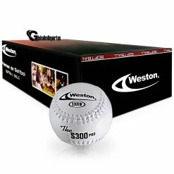Weston S300W Softball 12 Inches White 6-Pack 13 Weston S300W Softball 12 Inches White 6-Pack -Cheap Bats Store S300W ball and box 2 globalim