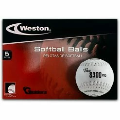 Weston S300W Softball 12 Inches White 6-Pack 11 Weston S300W Softball 12 Inches White 6-Pack -Cheap Bats Store S300W ball and box 3 globalim