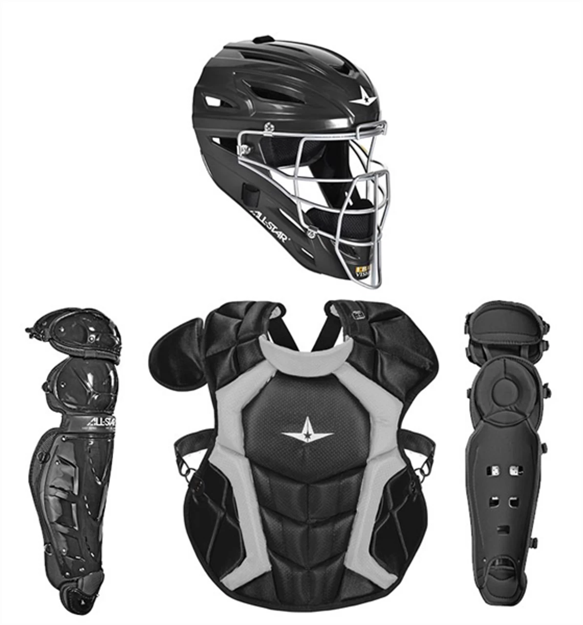 All-Star Sports ALL-STAR PLAYERS SERIES CATCHER'S GEAR SET AGES 9-12, 15.5" 3 All-Star Sports ALL-STAR PLAYERS SERIES CATCHER'S GEAR SET AGES 9-12, 15.5"