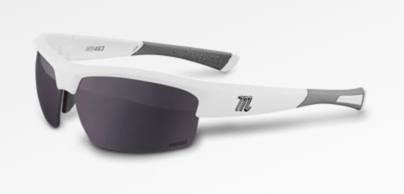 Marucci MV463 Youth Performance Sunglasses - Matte White 6 Marucci MV463 Youth Performance Sunglasses - Matte White - Image 4