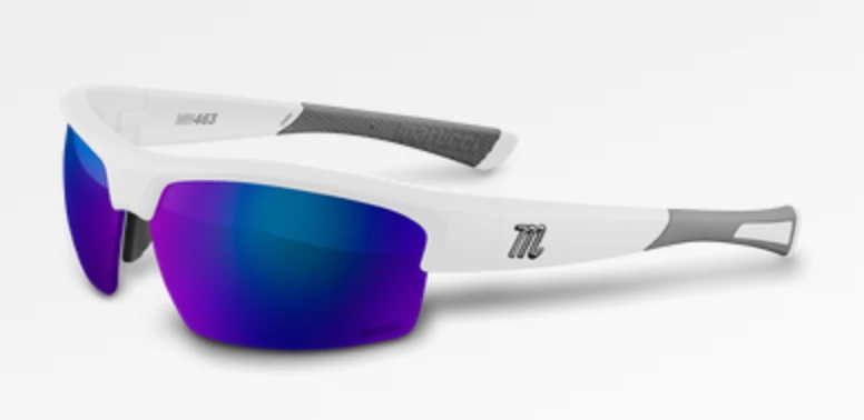 Marucci MV463 Youth Performance Sunglasses - Matte White 4 Marucci MV463 Youth Performance Sunglasses - Matte White - Image 2
