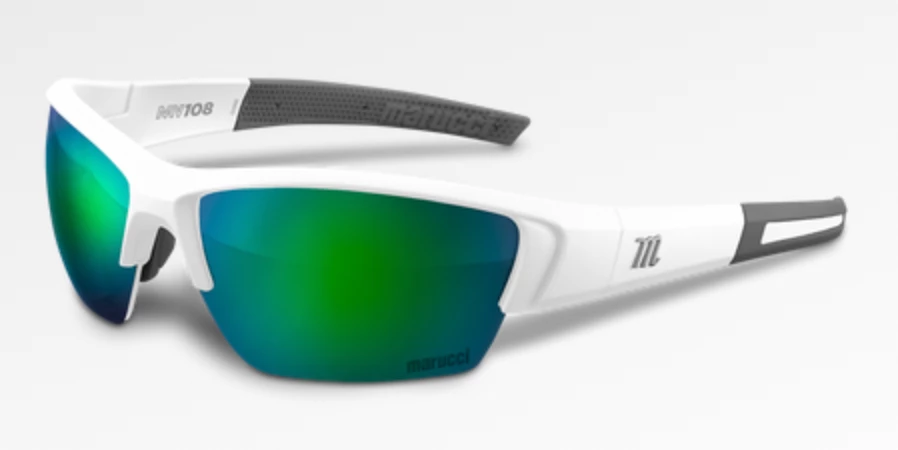 Marucci MV108 Performance Sunglasses - White 3 Marucci MV108 Performance Sunglasses - White