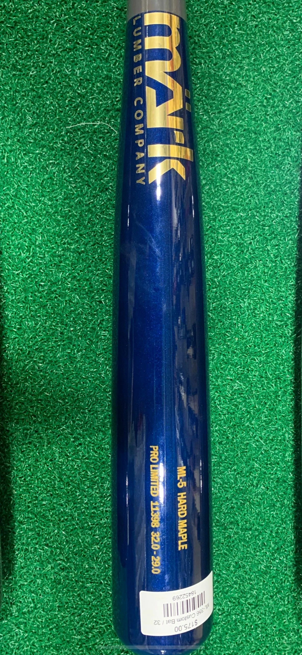 Mark Lumber ML5 Hard Maple Pro Limited 11398 Hard Maple Custom Bat 3 Mark Lumber ML5 Hard Maple Pro Limited 11398 Hard Maple Custom Bat