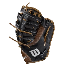 Wilson 2021 A2K 2820SS 1BM 12.25" LHT: WBW1000731225 -Cheap Bats Store WBW100073 2 A2K 1B 2820SS 1225 BlackSS BrownSnakeSS Black