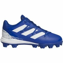 Adidas Boyโs Afterburner 8 Md Baseball Shoe Blue