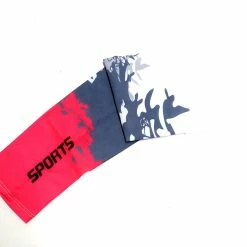 Compression Arm Sleeve Adult Size Medium Pink/Gray – Pair