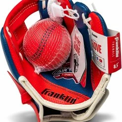 Gloves FRANKLIN AIR TECH ADAPT® SERIES T-BALL FIELDING GLOVE YOUTH 22880 8.5 -Cheap Bats Store air tech adapt series t ball fielding glove blue3