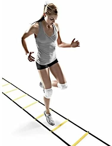 Weston Speed And Agility Ladder Soccer Fitness Exercise Training Running Hurdles With Portable Carrying Bag 6 Weston Speed And Agility Ladder Soccer Fitness Exercise Training Running Hurdles With Portable Carrying Bag - Image 4