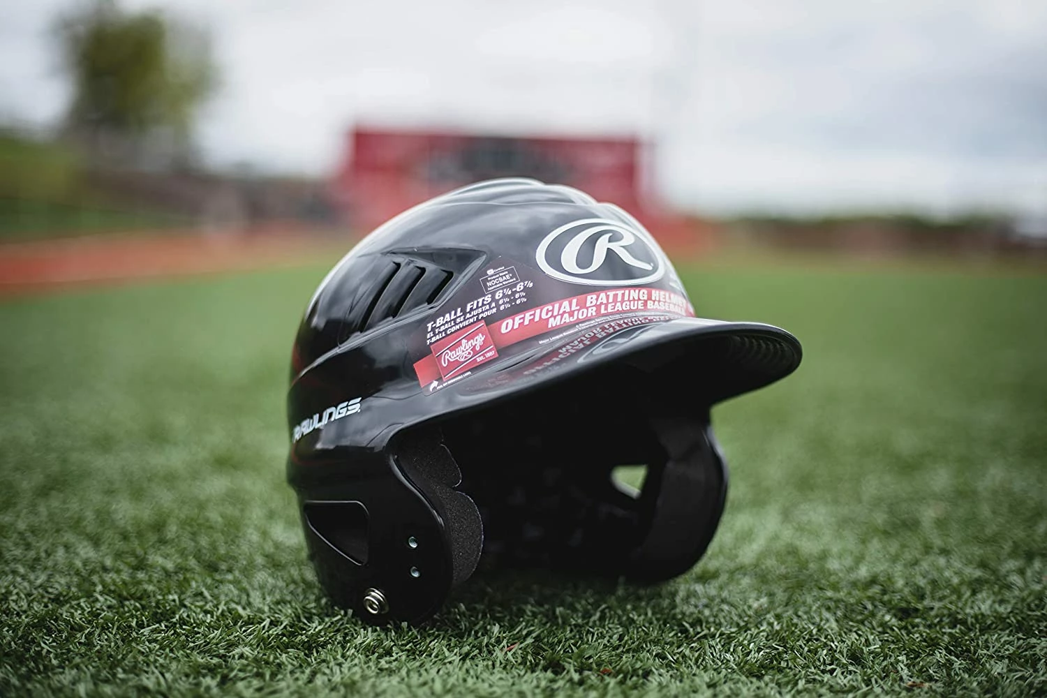 Rawlings RCF T-Ball Coolflo Batting Helmet Size 6 1/4″ – 6 7/8″ Black 6 Rawlings RCF T-Ball Coolflo Batting Helmet Size 6 1/4″ – 6 7/8″ Black - Image 4