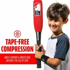 Franklin Compression Baseball Wristband 4″ – Black Pair -Cheap Bats Store e6169c75 17a2 465d bcf3 ae1e78c5b7ec