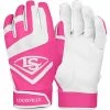 LOUISVILLE SLUGGER LOUSVILLE SLUGGER ADULT GENUINE BATTING GLOVE -Cheap Bats Store f pink v