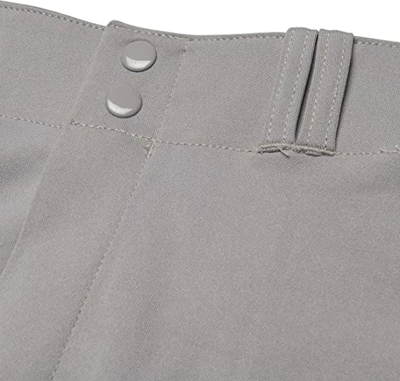 Champro, Relaxed Fit Open Bottom Youth Gray Baseball Pant 6 Champro, Relaxed Fit Open Bottom Youth Gray Baseball Pant - Image 4