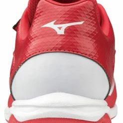 Mizuno Wave Select Nine JR Low Youth Molded Baseball Cleats Red -Cheap Bats Store f387bd2b 55b4 43de a27d cd6a5dd776c0