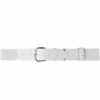 Rawlings Adjustable Baseball Belt Adult White