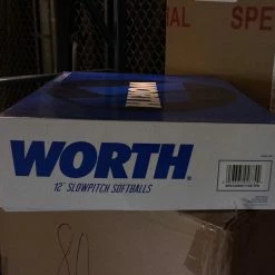 Baseline Sportss Worth Hot Dot 12 Inch Softball, SPN12HDSYCR (1 Dozen)