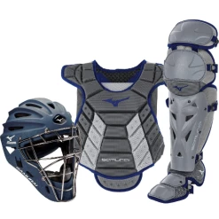 Mizuno Samarai Men's Catchers Set Navy/Grey