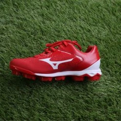 MIZUNO WAVE SELECT NINE JUNIOR BASEBALL SHOES -Cheap Bats Store mizuno mizuno wave select nine junior baseball sho 2