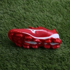 MIZUNO WAVE SELECT NINE JUNIOR BASEBALL SHOES -Cheap Bats Store mizuno mizuno wave select nine junior baseball sho 4