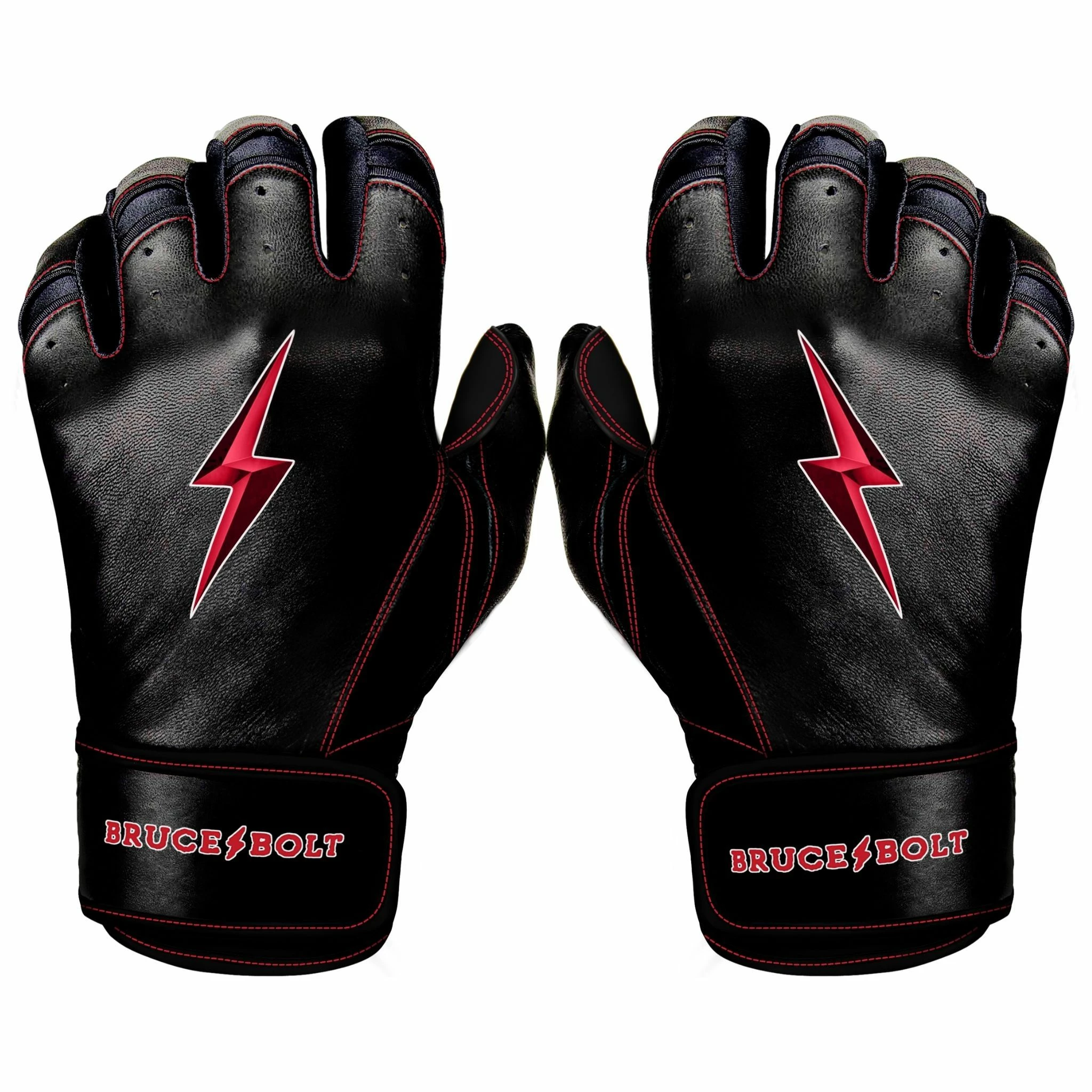 Bruce Bolt PREMIUM PRO TC42 Series Short Cuff Batting Gloves 5 Bruce Bolt PREMIUM PRO TC42 Series Short Cuff Batting Gloves - Image 3